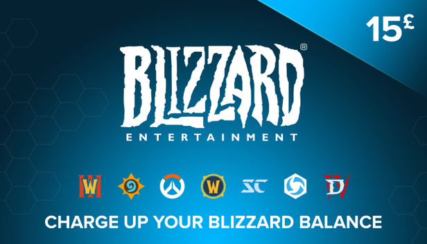 Blizzard / Battle.net Gift Card 15£
