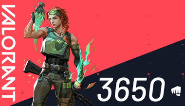 Valorant 35 EUR - 3650 Riot Points