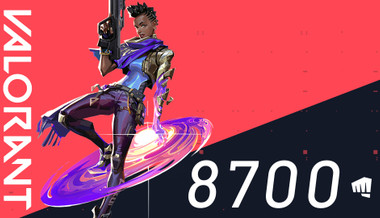Valorant 80 EUR - 8700 Riot Points